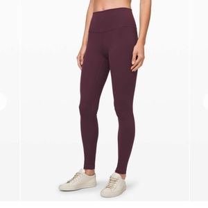 nwot Lululemon Wunder Under High-Rise Tight 28" *Full-On Luxtreme